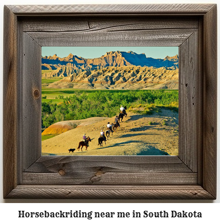 horseback riding South Dakota